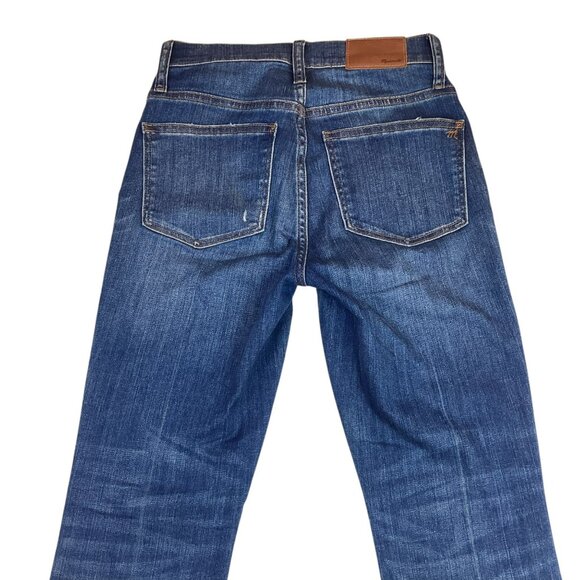 Madewell Cali Demi-Boot Jeans Womens 24 Raw Hem - Picture 7 of 13